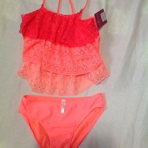 Girls Sz 16 NWT SO swimsuit